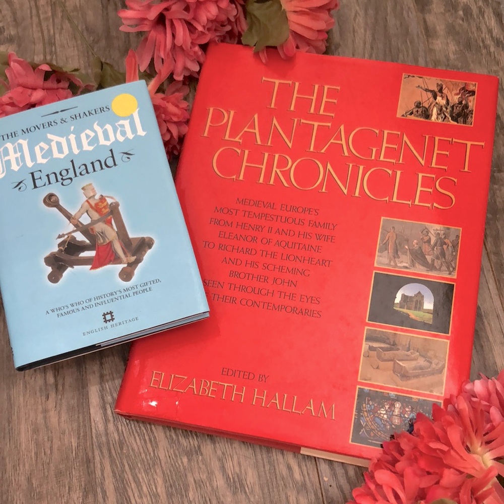 MOVERS & SHAKERS OF MEDIEVAL ENGLAND & PLANTAGENET CHRONICLES historical books